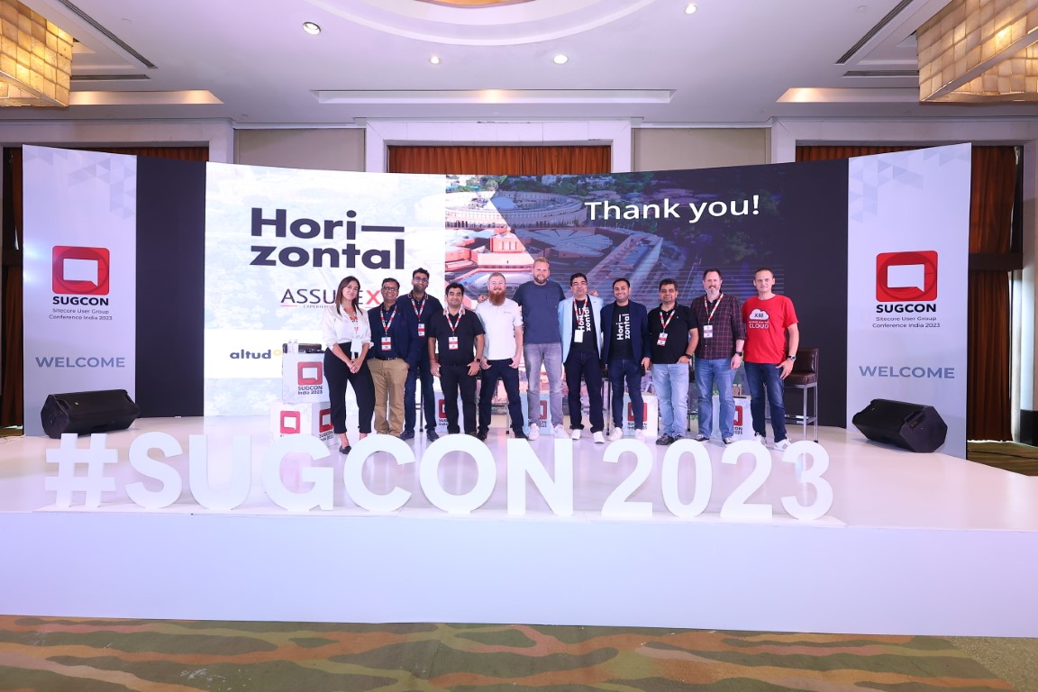 SUGCON Organisers with Sitecore attendees