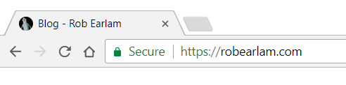 Secure page